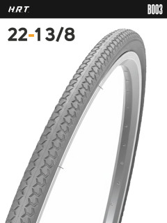Покрышка велосипедная H.R.T. 22x1 3/8 (37-501), для реабил. кресел-колясок