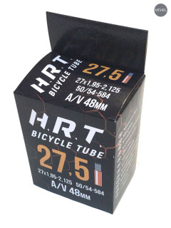 Камера велосипедная H.R.T. 27,5x1,95-2,125, автониппель 48мм
