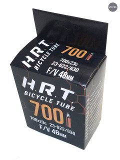 Камера велосипедная H.R.T. 28 700х18-23С, спорт. ниппель 48мм