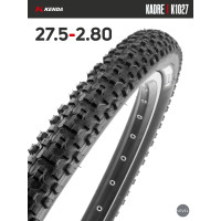 Покрышка велосипедная KENDA KADRE K1027 27,5x2,80 (71-584) Покрышка велосипедная KENDA KADRE K1027 27,5x2,80 (71-584)