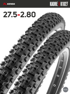 Комплект 2 шт. - Покрышка велосипедная KENDA KADRE K1027 27,5x2,80 (71-584)
