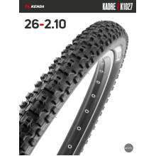 Покрышка велосипедная KENDA KADRE K1027 26x2,10 (54-549) Покрышка велосипедная KENDA KADRE K1027 26x2,10 (54-549)