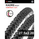 Комплект 2 шт. - Покрышка велосипедная KENDA KADRE K1027 27,5x2,20 (56-584), с усиленной боковиной