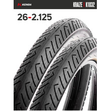 Комплект 2 шт. - Покрышка велосипедная KENDA KRAZE K1032 26x2,125 (57-559) Комплект 2 шт. - Покрышка велосипедная KENDA KRAZE K1032 26x2,125 (57-559)