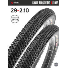 Комплект 2 шт. - Покрышка велосипедная KENDA SMALL BLOCK EIGHT K1047 29x2,10 (54-622), 60TPI, L3RPRO