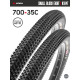 Комплект 2 шт. - Покрышка велосипедная KENDA SMALL BLOCK EIGHT K1047 700x35С (37-622), 60TPI, L3RPRO+STICK-E, складная