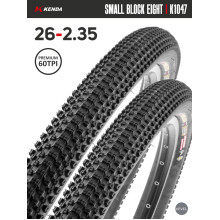 Комплект 2 шт. - Покрышка велосипедная KENDA SMALL BLOCK EIGHT K1047 26x2,35 (58-559), 60TPI Комплект 2 шт. - Покрышка велосипедная KENDA SMALL BLOCK EIGHT K1047 26x2,35 (58-559), 60TPI