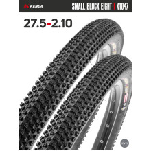 Комплект 2 шт. - Покрышка велосипедная KENDA SMALL BLOCK EIGHT K1047 27,5x2,10 (52-584) Комплект 2 шт. - Покрышка велосипедная KENDA SMALL BLOCK EIGHT K1047 27,5x2,10 (52-584)