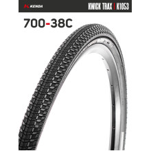 Покрышка велосипедная KENDA KWICK TRAX K1053 700x38С (40-622) Покрышка велосипедная KENDA KWICK TRAX K1053 700x38С (40-622)