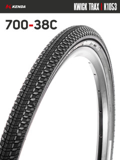 Покрышка велосипедная KENDA KWICK TRAX K1053 700x38С (40-622)