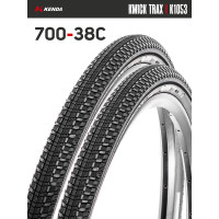 Комплект 2 шт. - Покрышка велосипедная KENDA KWICK TRAX K1053 700x38С (40-622) Комплект 2 шт. - Покрышка велосипедная KENDA KWICK TRAX K1053 700x38С (40-622)