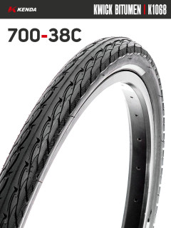 Покрышка велосипедная KENDA KWICK BITUMEN K1068 700x38С (40-622)