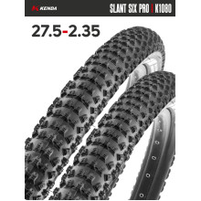 Комплект 2 шт. - Покрышка велосипедная KENDA SLANT SIX PRO K1080 27,5x2,35 (58-584) Комплект 2 шт. - Покрышка велосипедная KENDA SLANT SIX PRO K1080 27,5x2,35 (58-584)