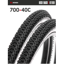 Комплект 2 шт. - Покрышка велосипедная KENDA KICK BACK K1109 700x40С (42-622) Комплект 2 шт. - Покрышка велосипедная KENDA KICK BACK K1109 700x40С (42-622)