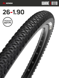 Покрышка велосипедная KENDA KANINE K1110 26x1,90 (50-559), 60TPI, DTC (E+L3RPRO)