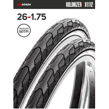 Комплект 2 шт. - Покрышка велосипедная KENDA KOLONIZER K1112 26x1,75 (47-559), 60TPI, DTC (E+L3RPRO) Комплект 2 шт. - Покрышка велосипедная KENDA KOLONIZER K1112 26x1,75 (47-559), 60TPI, DTC (E+L3RPRO)