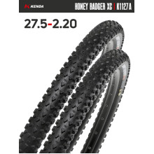Комплект 2 шт. - Покрышка велосипедная KENDA HONEY BADGER XC K1127A 27,5x2,20 (56-584) Комплект 2 шт. - Покрышка велосипедная KENDA HONEY BADGER XC K1127A 27,5x2,20 (56-584)