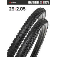 Комплект 2 шт. - Покрышка велосипедная KENDA HONEY BADGER XC K1127A 29x2,05 (52-622) Комплект 2 шт. - Покрышка велосипедная KENDA HONEY BADGER XC K1127A 29x2,05 (52-622)