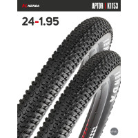 Комплект 2 шт. - Покрышка велосипедная KENDA APTOR K1153 24x1,95 (50-507) Комплект 2 шт. - Покрышка велосипедная KENDA APTOR K1153 24x1,95 (50-507)