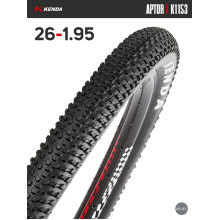 Покрышка велосипедная KENDA APTOR K1153 26x1,95 (50-559) Покрышка велосипедная KENDA APTOR K1153 26x1,95 (50-559)
