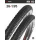 Комплект 2 шт. - Покрышка велосипедная KENDA APTOR K1153 26x1,95 (50-559)