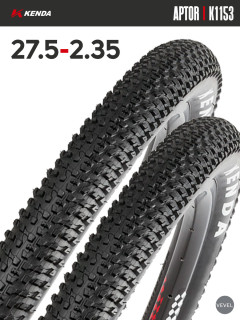 Комплект 2 шт. - Покрышка велосипедная KENDA APTOR K1153 27,5x2,35 (58-584)
