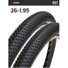 Комплект 2 шт. - Покрышка велосипедная KENDA K1177 26x1,95 (50-559) Комплект 2 шт. - Покрышка велосипедная KENDA K1177 26x1,95 (50-559)