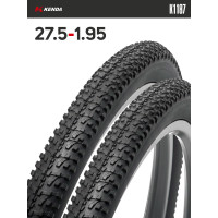 Комплект 2 шт. - Покрышка велосипедная KENDA K1187 27,5x1,95 (50-584) Комплект 2 шт. - Покрышка велосипедная KENDA K1187 27,5x1,95 (50-584)