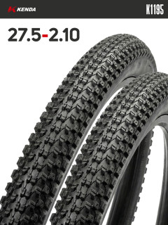 Комплект 2 шт. - Покрышка велосипедная KENDA K1195 27,5x2,10 (52-584)
