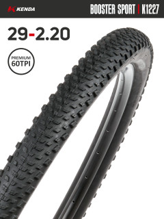 Покрышка велосипедная KENDA BOOSTER SPORT K1227 29x2,20 (56-622), 60TPI