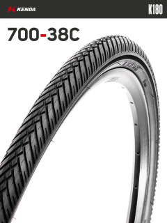 Покрышка велосипедная KENDA K180 700x38С (40-622)
