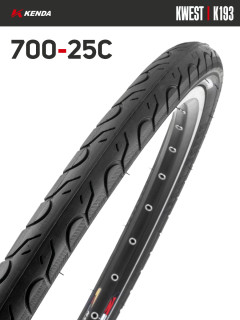 Покрышка велосипедная KENDA KWEST K193 700x25С (25-622)