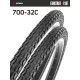 Комплект 2 шт. - Покрышка велосипедная KENDA EUROTREK K197 700x32С (32-622)
