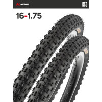 Комплект 2 шт. - Покрышка велосипедная KENDA K50 16x1,75 (47-305) Комплект 2 шт. - Покрышка велосипедная KENDA K50 16x1,75 (47-305)