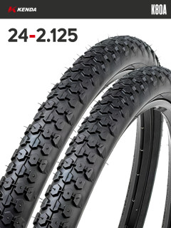 Комплект 2 шт. - Покрышка велосипедная KENDA K80A 24x2,125 (54-507), грязевой протектор