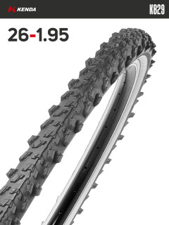 Покрышка велосипедная KENDA K829 26x1,95 (50-559), черно-белая