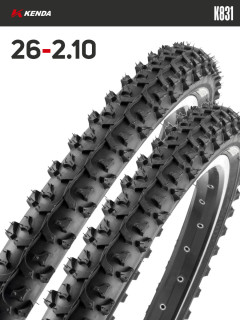 Комплект 2 шт. - Покрышка велосипедная KENDA K831A 26x2,10 (54-559)