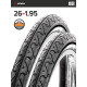 Комплект 2 шт. - Покрышка велосипедная KENDA K838 26x1,95 (50-559), антипрокольная