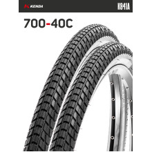 Комплект 2 шт. - Покрышка велосипедная KENDA K841A 700x40С (42-622)