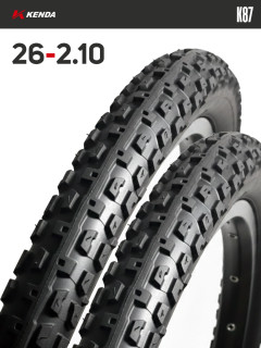 Комплект 2 шт. - Покрышка велосипедная KENDA K87 26x2,10 (54-559)