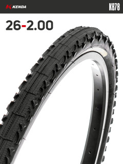 Покрышка велосипедная KENDA KRISP K878 26x2,00 (50-559)
