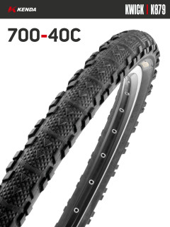 Покрышка велосипедная KENDA KWICK K879 700х40С (42-622)