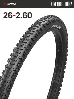 Покрышка велосипедная KENDA KINETICS K887 26x2,60 (66-559)