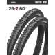 Комплект 2 шт. - Покрышка велосипедная KENDA KINETICS K887 26x2,60 (66-559)