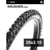 Покрышка велосипедная KENDA KRUSHER K890 26x2,10 (54-559), грязевой протектор Покрышка велосипедная KENDA KRUSHER K890 26x2,10 (54-559), грязевой протектор