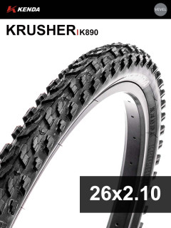 Покрышка велосипедная KENDA KRUSHER K890 26x2,10 (54-559), грязевой протектор