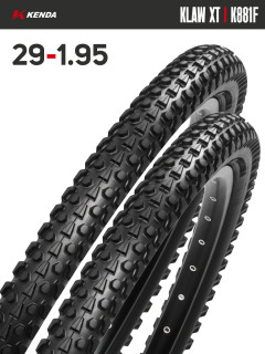 Комплект 2 шт. - Покрышка велосипедная KENDA KLAW XT K881F 29x1,95 (50-622)