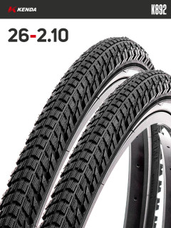 Комплект 2 шт. - Покрышка велосипедная KENDA K892 26x2,10 (54-559)