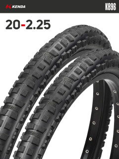 Комплект 2 шт. - Покрышка велосипедная KENDA K896 20x2,25 (58-406)