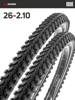 Комплект 2 шт. - Покрышка велосипедная KENDA K898 26x2,10 (54-559)